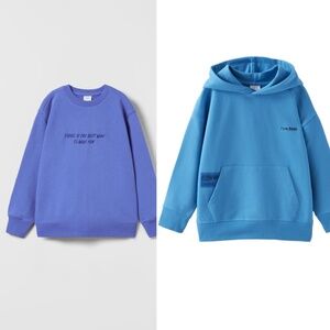 ZARA bundle. Two boys sweatshirts.